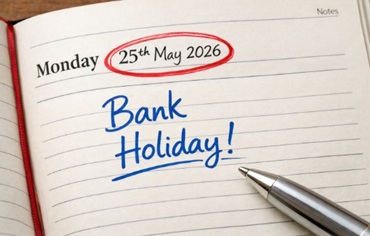 Bank Holiday 25.05.26