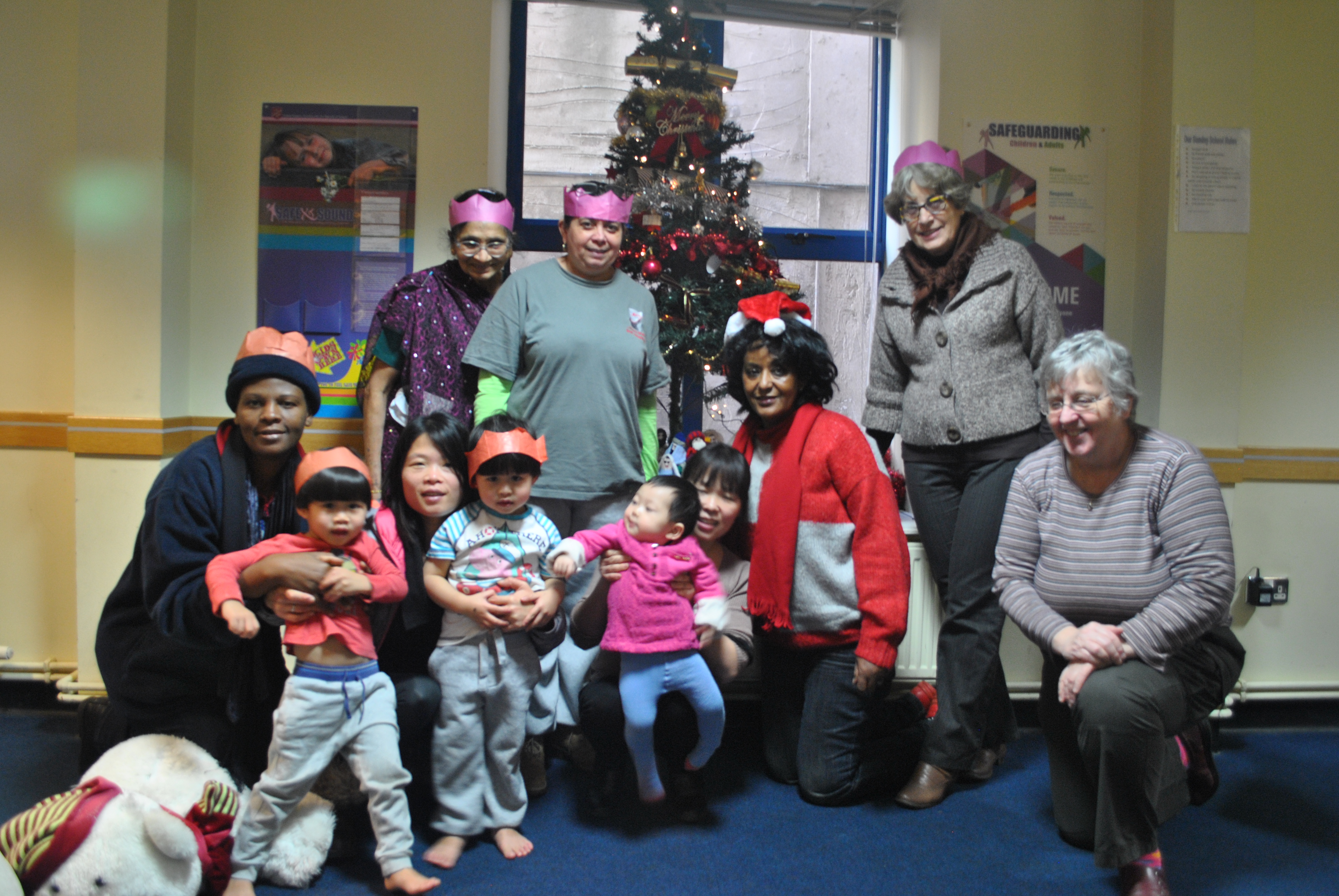 Christmas tree group