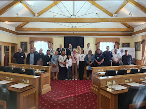 Llanelli FAN at Mayors Parlour July 23