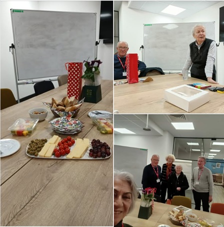 Peter Akers goodbye do